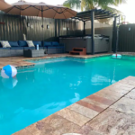 Spacious 5 Bedroom in Miami Pool/Sauna/3 Jacuzzis